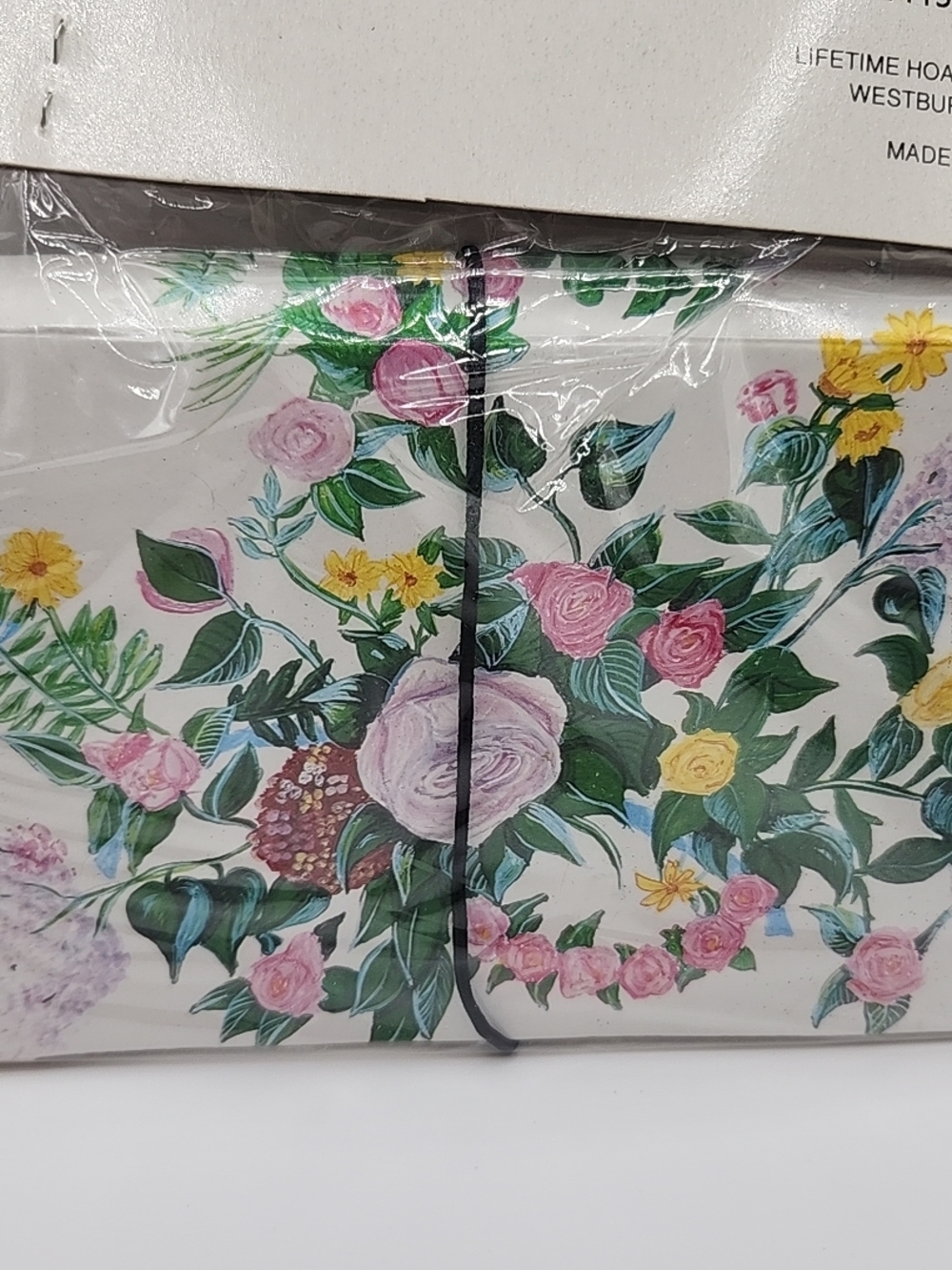 Vintage Coupon Organizer with Floral Cover - Picture 5 of 9